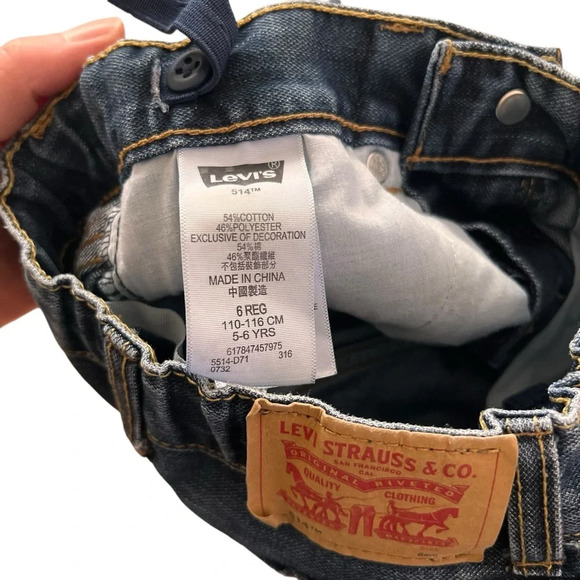 Levi’s 514 Straight- Childrens shorts 6 Regular age 5/6 - Picture 5 of 5